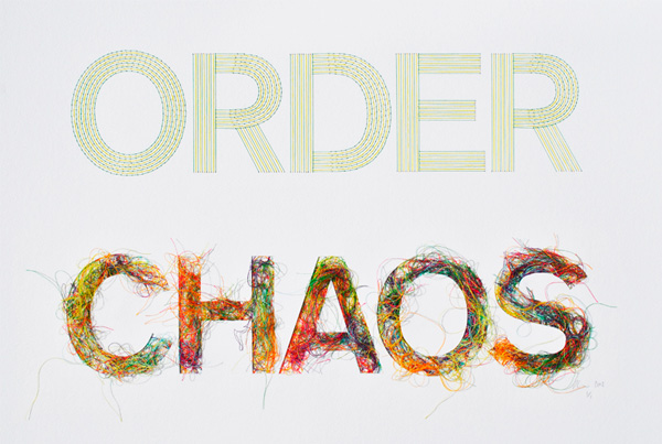 Order Chaos, by Peter Crawley