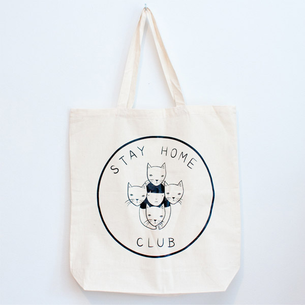 Stay Home Tote bag