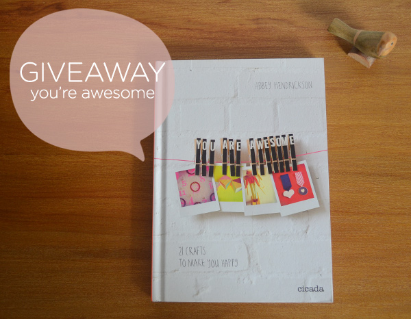 You're Awesome book giveaway