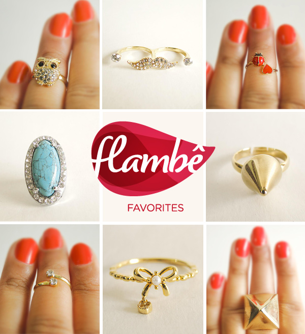 Favorite products from Flambê store