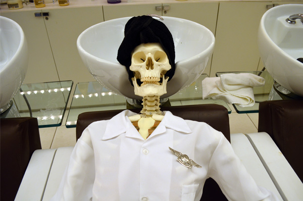 Mascote da Kiehl's - Mr. Bones