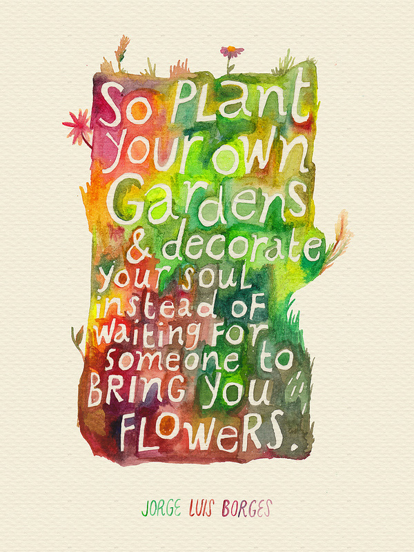 Plant Your Own Garden, by this journal is really heartfelt