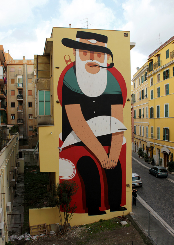 Agostino Iacurci - street artist