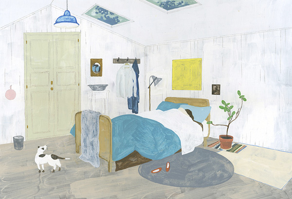 A Room with a Skylight by Fumi Koike