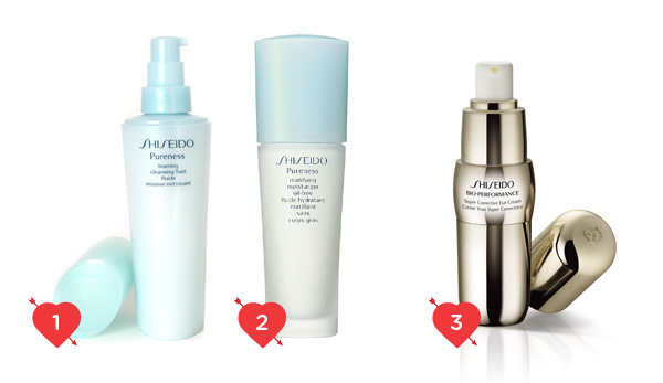 favoritos Shiseido - cuidados com a pele