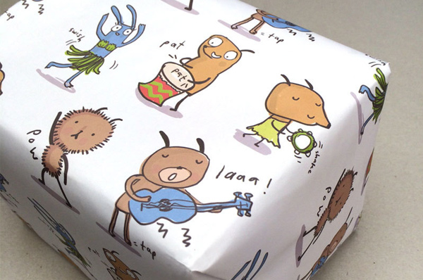 gift wrap - Fun and lively