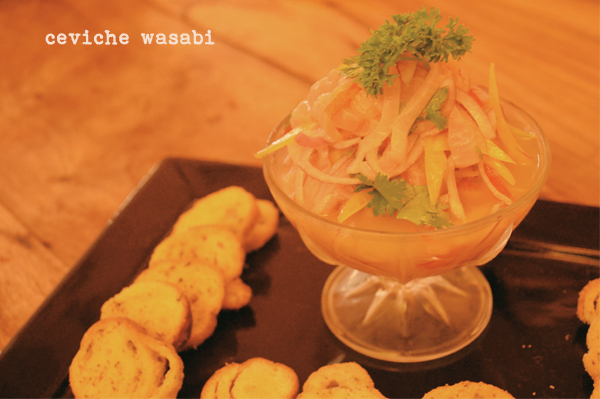 Wasabi Sushi - ceviche wasabi