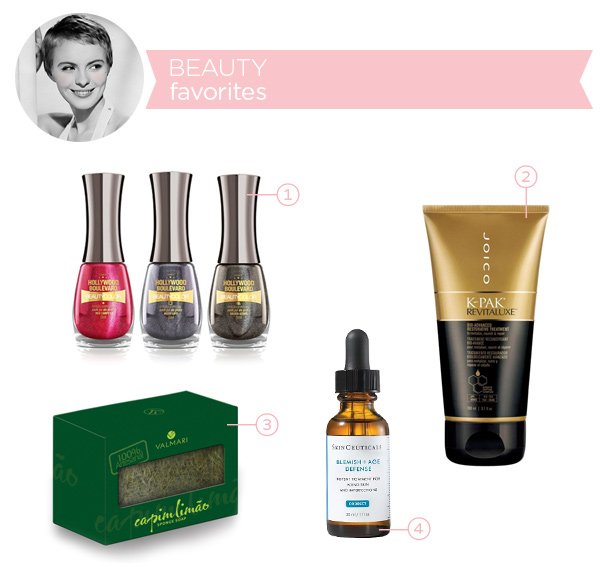 Beauty favorites - august 2014