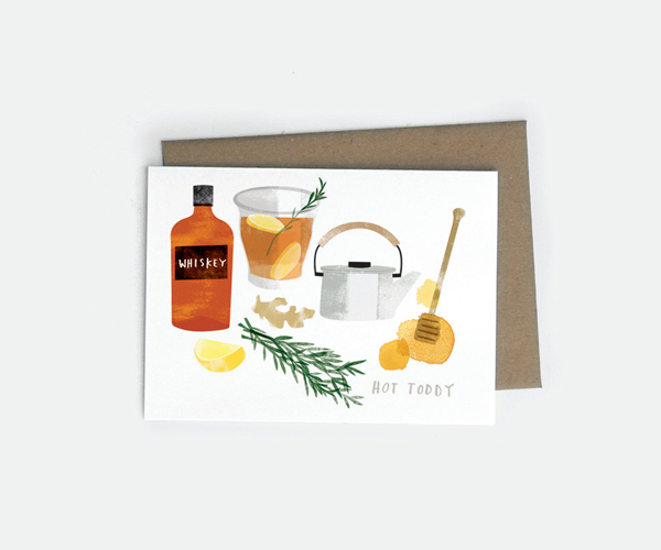 Red Cruiser card - Rosemary Ginger Hot Toddy