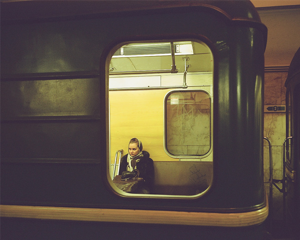 Moscow Metro, by Tomer Ifrah