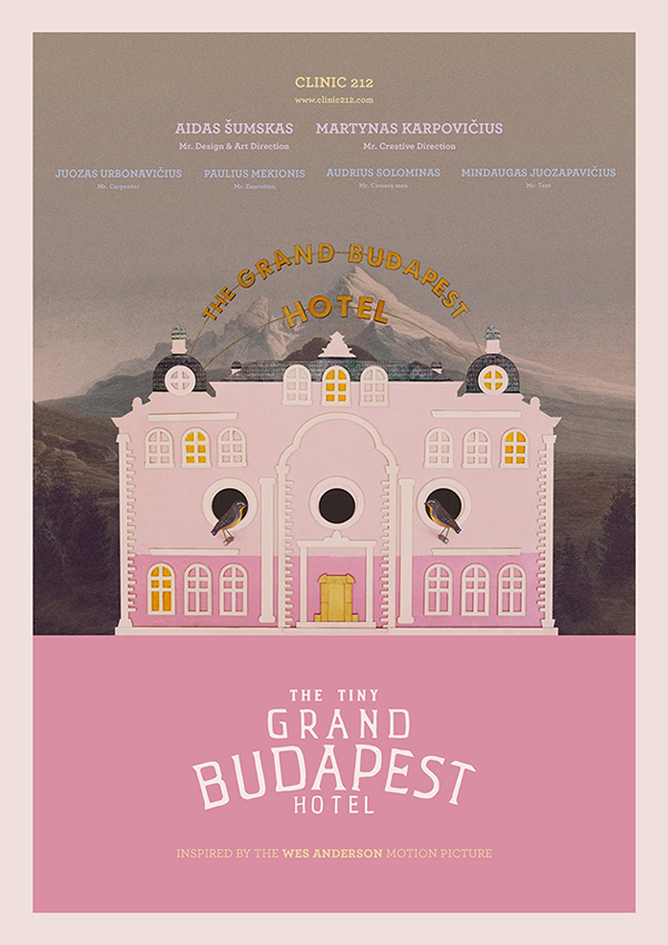The Tiny Grand Budapest Hotel 