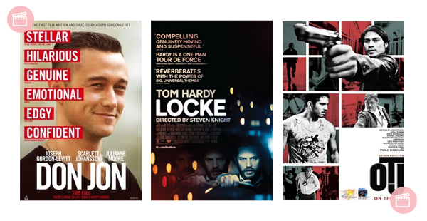 Os três últimos filmes: Don Jon + Locke + On the Job