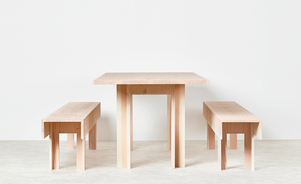 Planks dining table
