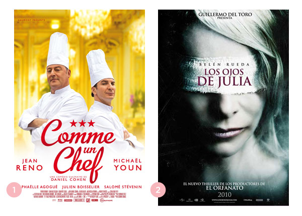 Os quatro últimos filmes: Comme un chef + Los ojos de Julia | BLOG Não Me Mande Flores
