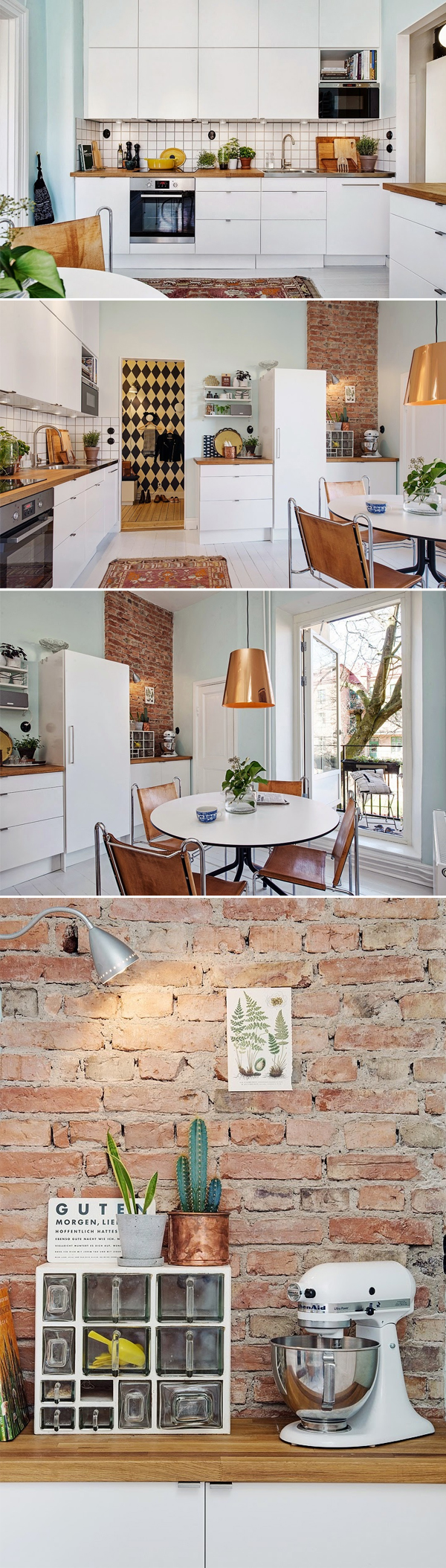Apartamento-Inspiração em Göteborg, Suécia | Cozinha