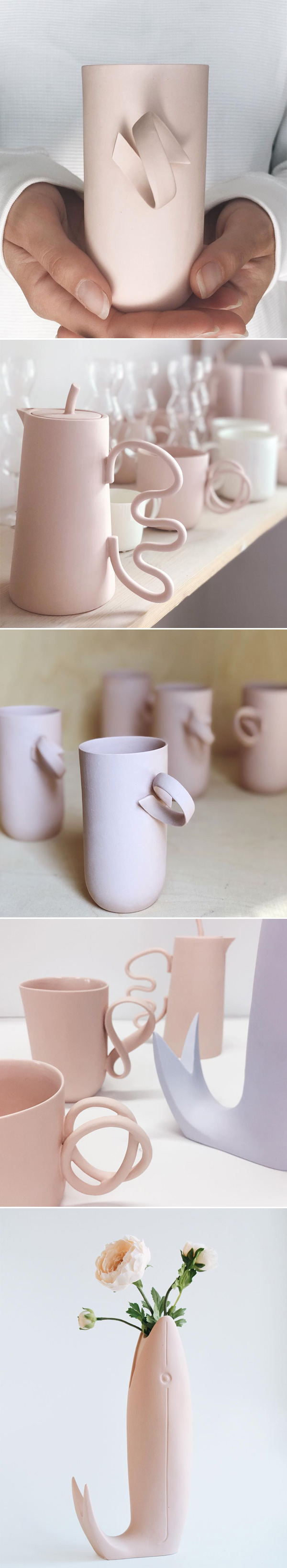 Ende Ceramics, by polish duo Natalia Gruszecka and Jakub Kwarcinski 