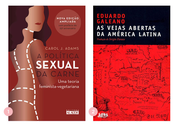 Mini-resenhas dos livros: A Política Sexual da Carne e As Veias Abertas da América Latina | Não Me Mande Flores