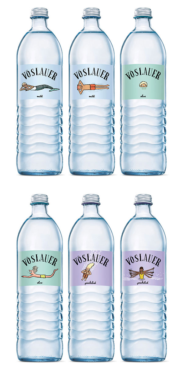 Jean Jullien for Vöslauer | packaging & design