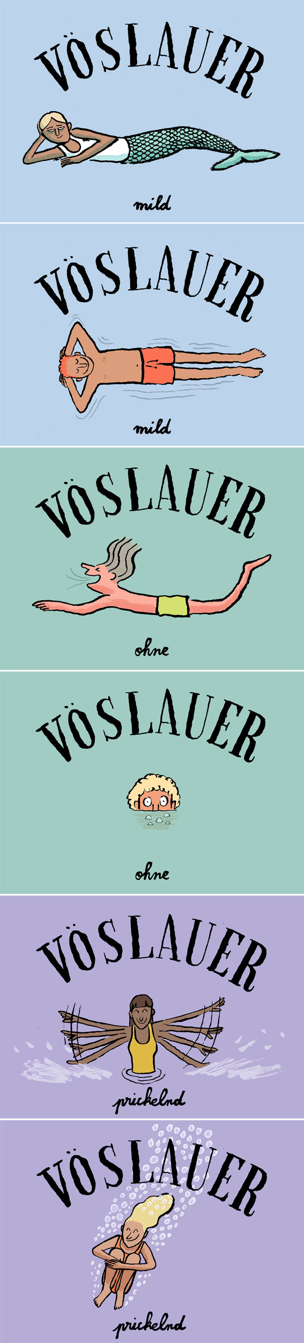 Jean Jullien for Vöslauer | design
