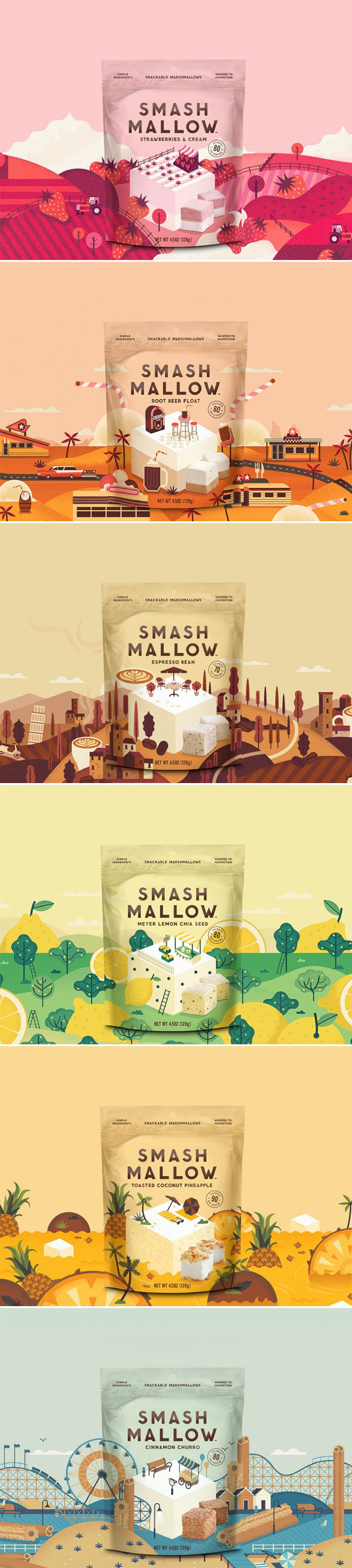 Smashmallow | branding & packaging by Hatch Design