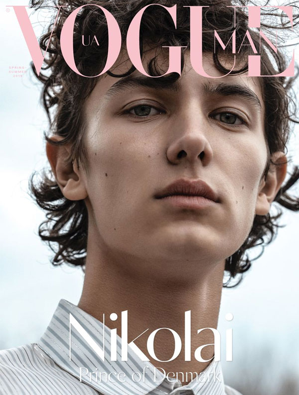 Prince Nikolai of Denmark | Pic by Marco van Rijt | Vogue Man Ukraine - April 2019 