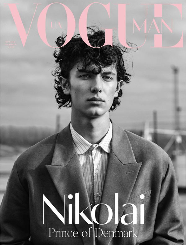 Prince Nikolai of Denmark | Pic by Marco van Rijt | Vogue Man Ukraine - April 2019 