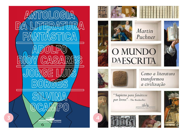 Mini-resenhas dos livros: Antologia da Literatura Fantástica e O Mundo da Escrita | Não Me Mande Flores