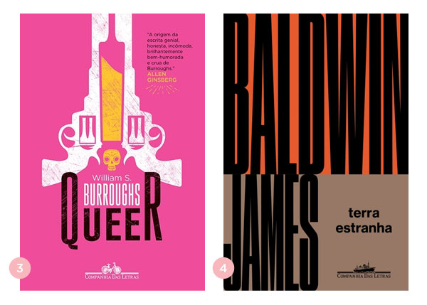 Mini-resenha dos livros: Queer (William S. Burroughs) e Terra Estranha (James Baldwin) | Não Me Mande Flores