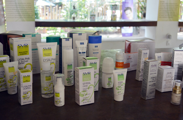 Produtos da SVR Laboratoires