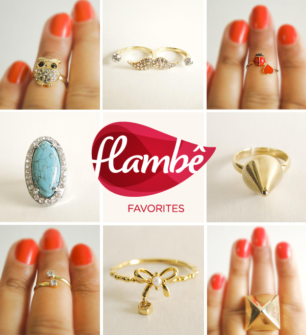 Favorite products from Flambe store