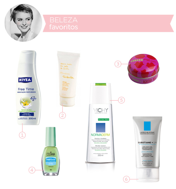 Favoritos de Beleza - marco 2013 Favoritos de Beleza - marco 2013