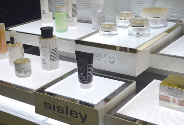 Shampoo Cosmeticos - display Sisley