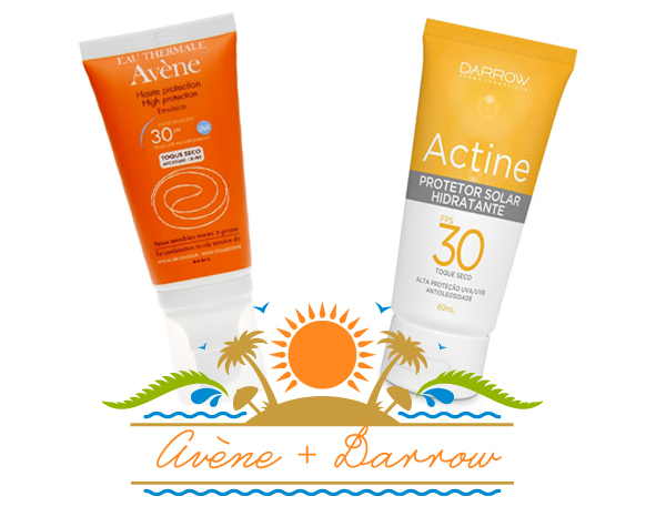 Avene e Darrow - protecao solar