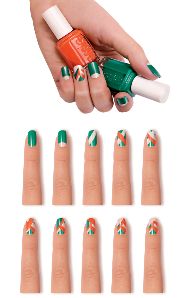 Essie Verao 2015 - nail art por Joana D'arc