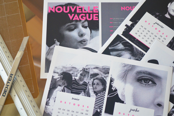 Calendario Nao Me Mande Flores 2015 - Nouvelle Vague