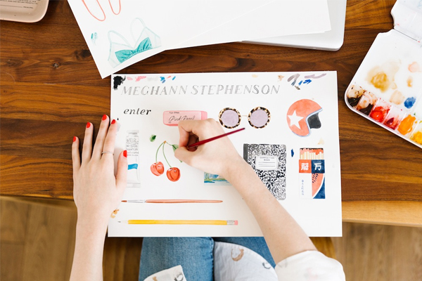 Espacos criativos: Meghann Stephenson