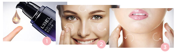 L'BEL Nocturne Serum - como usar