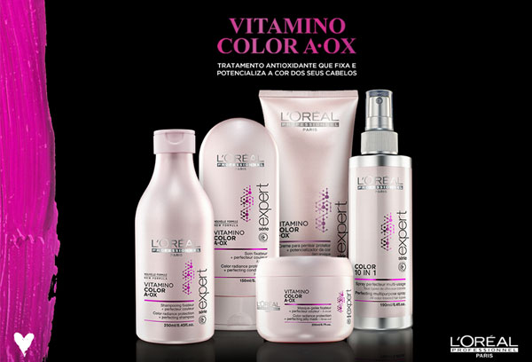 L'Oreal Professionnel Vitamino Color A OX ? BLOG Nao Me Mande Flores