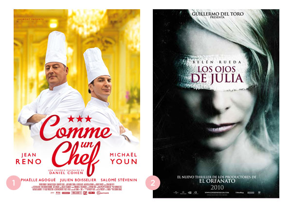 Os quatro ultimos filmes: Comme un chef + Los ojos de Julia | BLOG Nao Me Mande Flores
