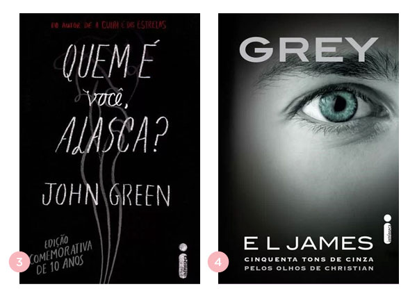 Mini-resenhas: Quem e Voce, Alasca? + Grey | Blog Nao Me Mande Flores