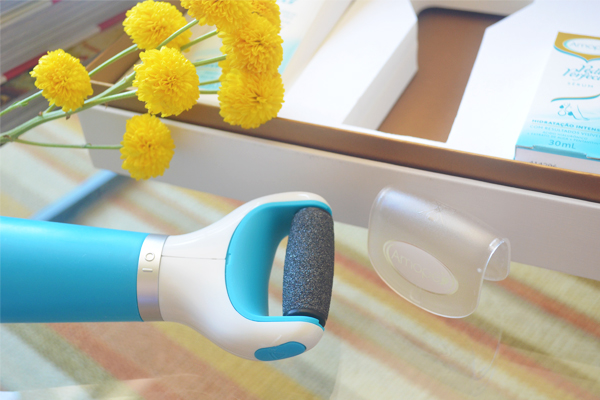 Amope Pedi Perfect - cuidado com os pes | Esfoliador Eletronico | blog Nao Me Mande Flores