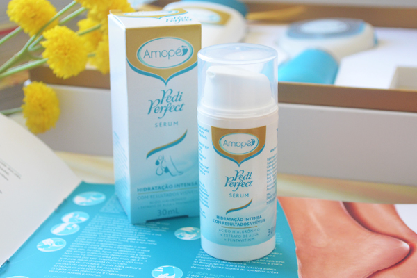 Amope Pedi Perfect - cuidado com os pes | Serum Hidratante | blog Nao Me Mande Flores