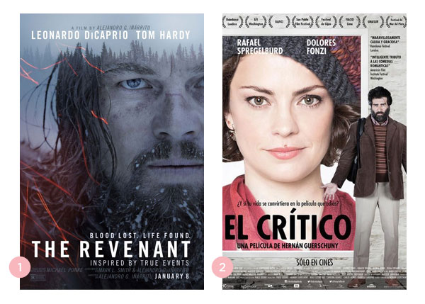 Mini-resenhas dos filmes: O Regresso (The Revenant) e O critico (El critico) | blog Nao Me Mande Flores