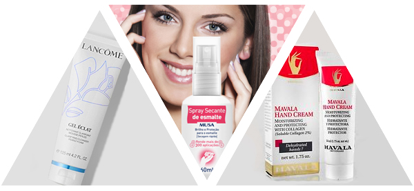 Queridinhos de beleza | marco de 2016 | Lancome Gel Eclat + Musa Spray Secante de Esmalte + Mavala Creme-Mains
