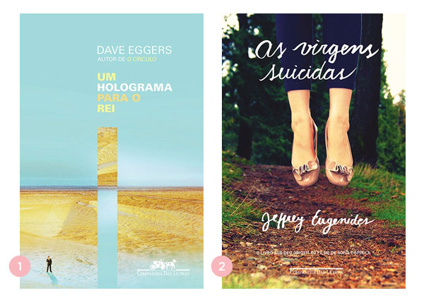 Mini-resenhas dos livros: Um Holograma para o Rei e As Virgens Suicidas