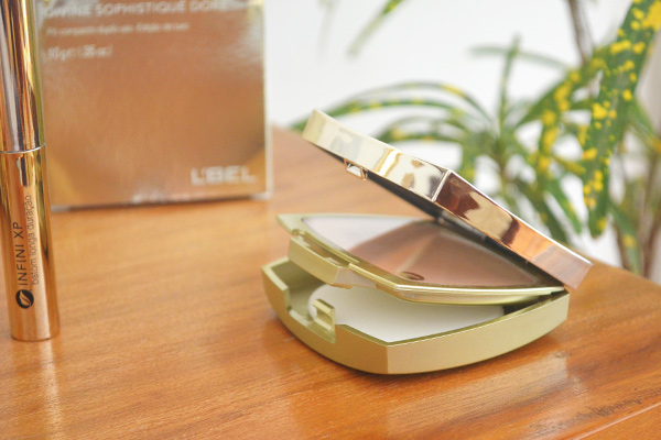 L'Bel Divine Sophistique Dore | po compacto duplo uso