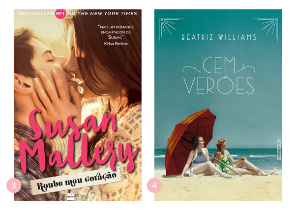 Mini-resenhas dos livros: Roube meu coracao + Cem veroes | Nao Me Mande Flores