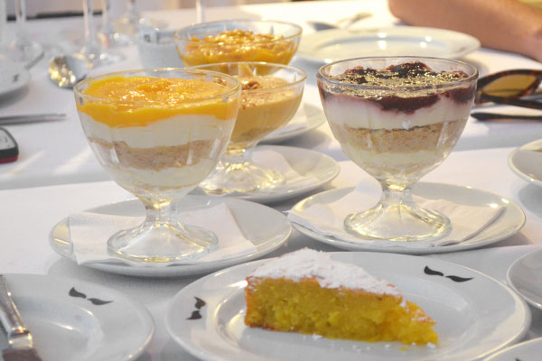 Adegao Portugues | restaurante portugues tradicional no Rio de Janeiro | Sobremesas