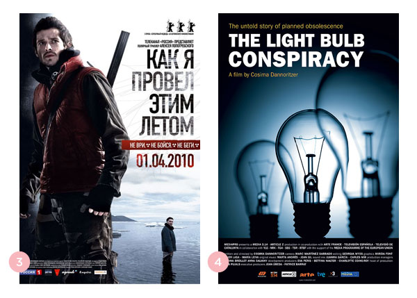 Mini-resenhas dos filmes: Como eu terminei este verao e The Light Bulb Conspiracy | Nao Me Mande Flores