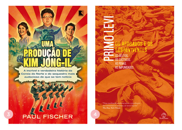 Mini-resenhas dos livros: Uma producao de Kim Jong-Il + Os Afogados e os Sobreviventes | Nao Me Mande Flores